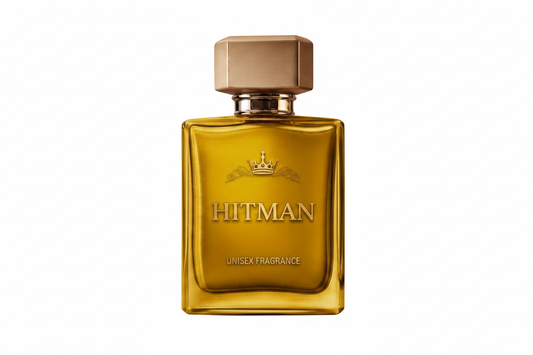 Hitman Perfume Bottle - Background Removed